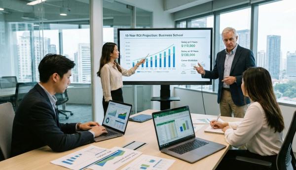 École de commerce comment analyser le ROI réel de ses études sur 10 an